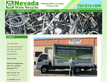 Tablet Screenshot of nevadastaterecycle.com